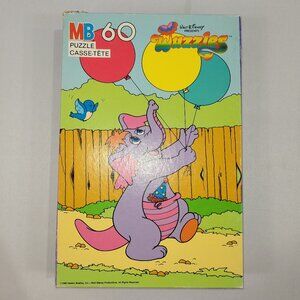 Wuzzles 60 Piece Vintage 1985 Jigsaw Puzzle by Milton Bradley